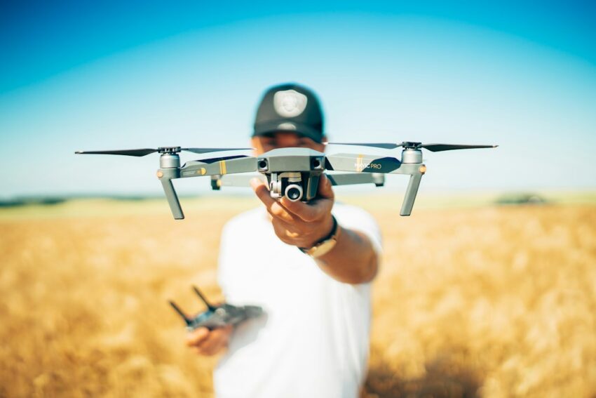 Photo autonomous drones development